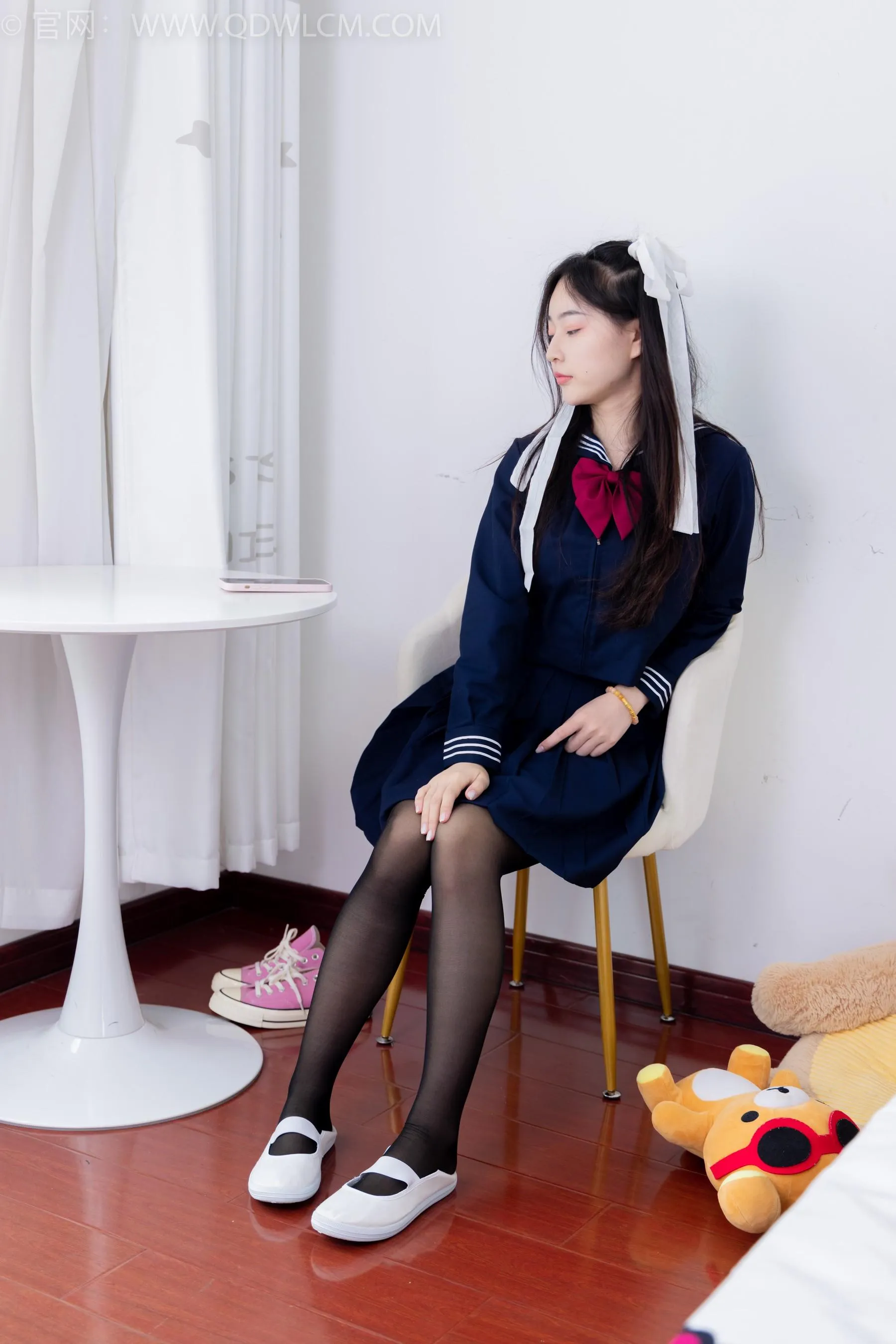 物恋传媒 NO.1544 美兔-学院少女 [151P]插图9